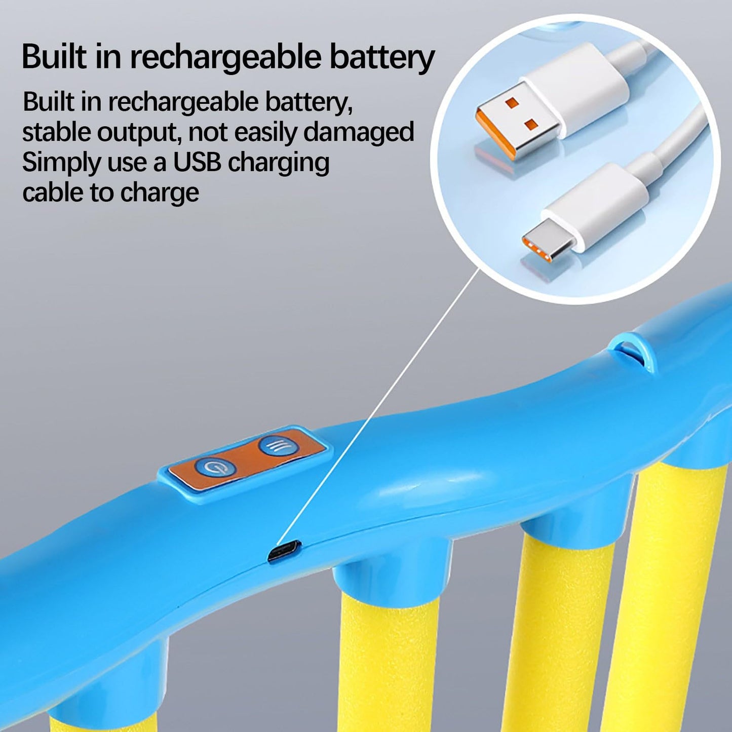 Catching Sticks Challenge - Reflex Game Adjustable Speed Hand Eye Coordination Toys, Children'S Drop Stick Game (Blue)