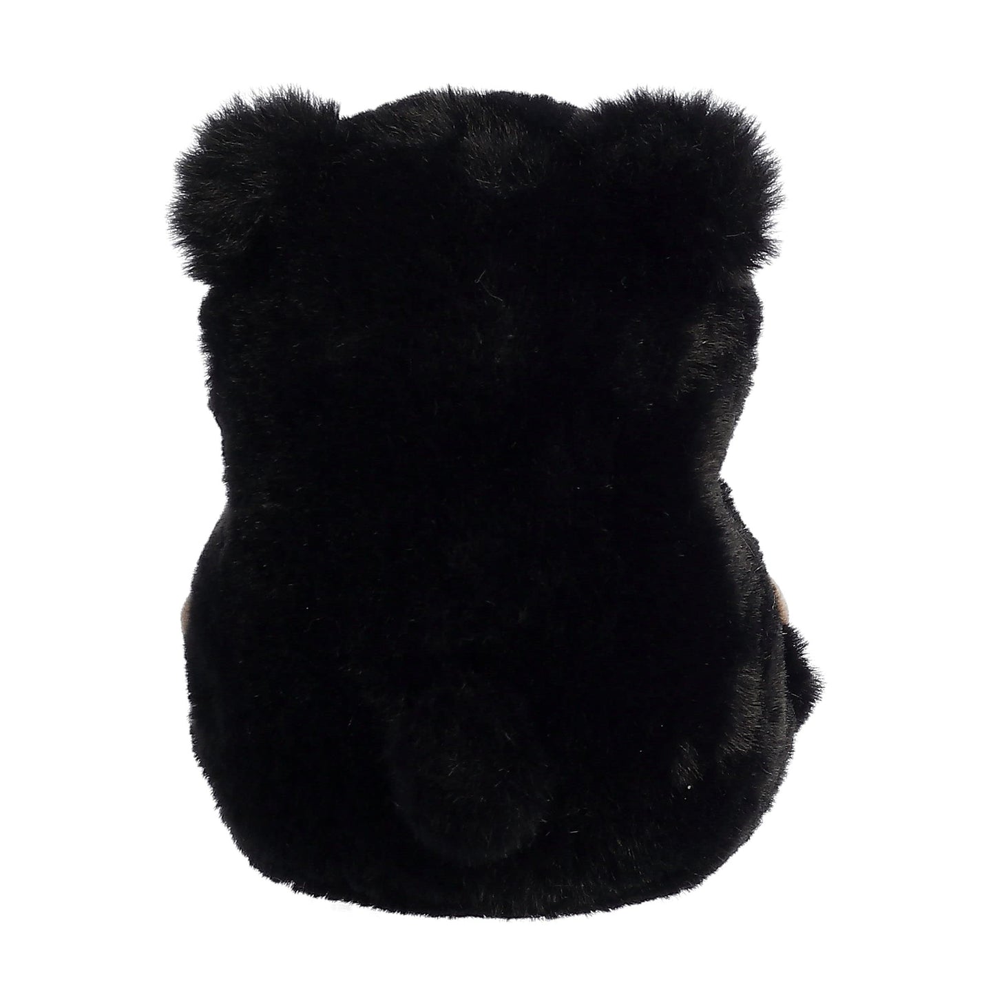 Aurora® Round Rolly Pet™ Cuddles Black Bear™ Stuffed Animal - Adorable Companions - On-The-Go Fun - Black 5 Inches