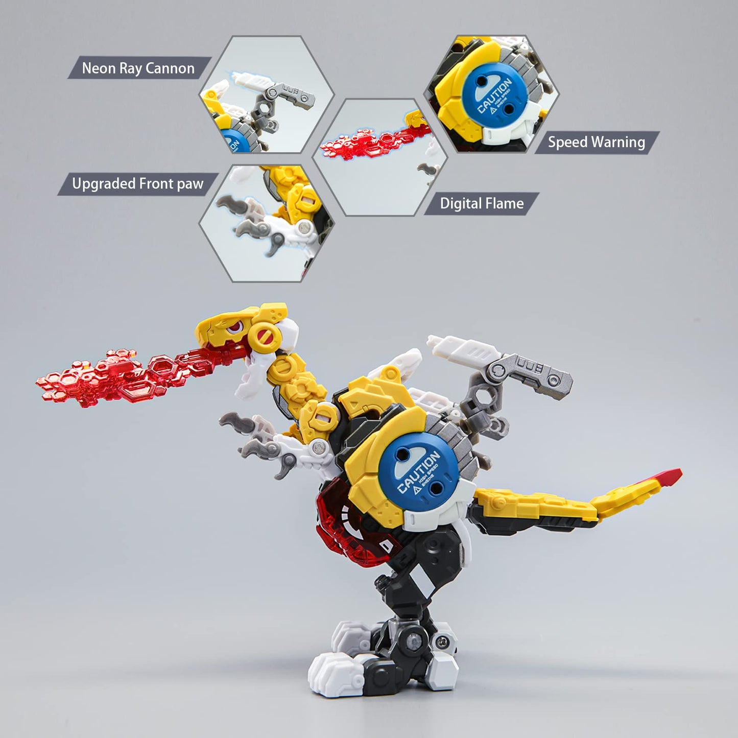 52Toys Beastbox Mega Dio Dinosaur Deformation Toys Action Figure, Dinosaur Toys All In One Design Deforms In Dinosaur Mecha And