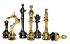 Stonkraft Collector Edition Brass Chess Pieces Pawns Chessmen Chess Coins Figurine Pieces (2.5'' Sleek)