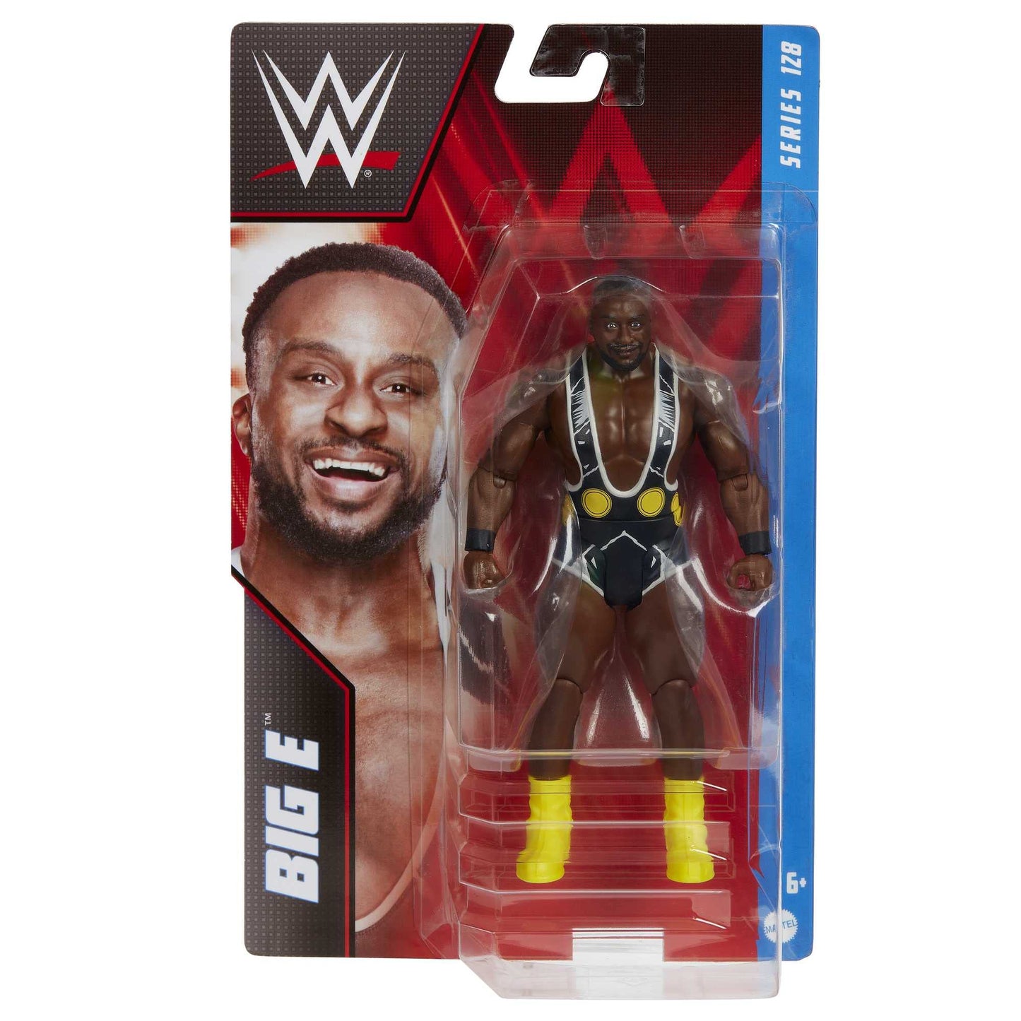 Mattel Wwe Basic Action Figure, Big E, Posable 6-Inch Collectible For Ages 6 Years Old & Up