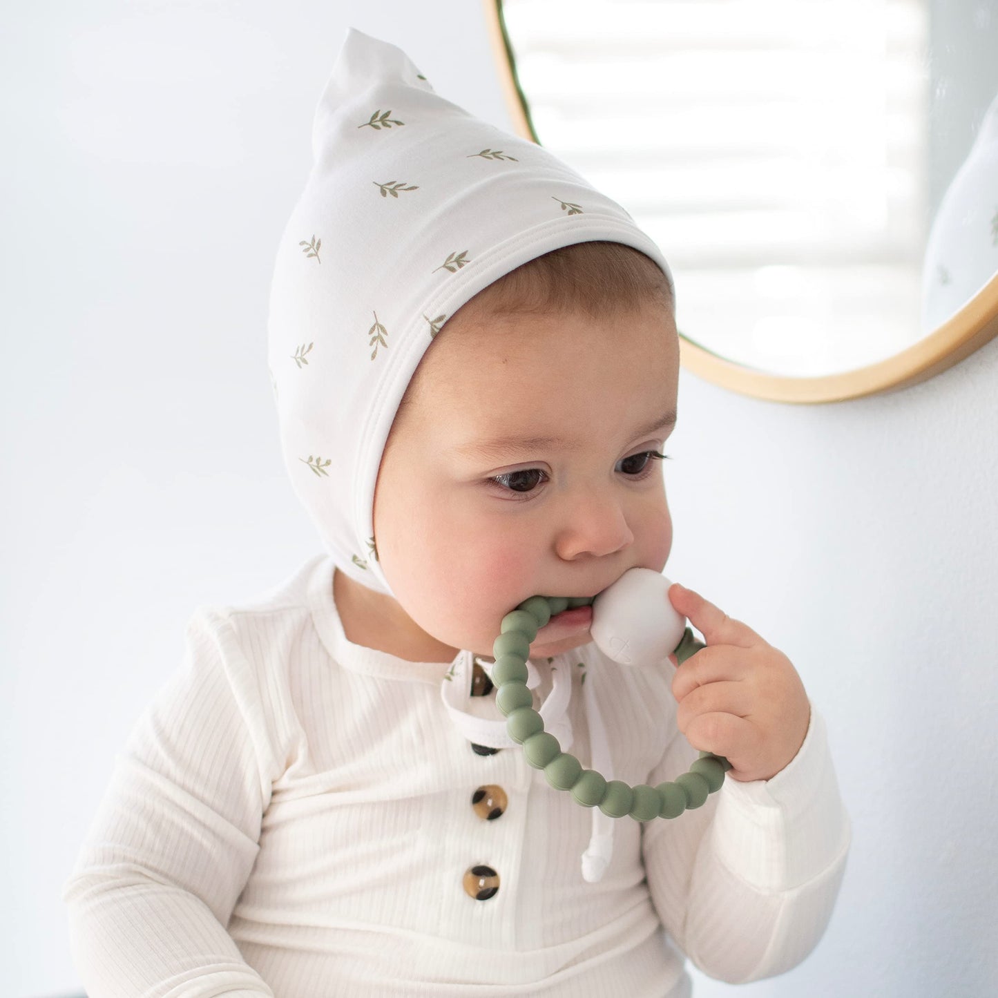 Ryan And Rose Cutie Teether Rattle (Ivy)