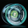 Magicyoyo K2 Responsive Yoyo - Great For Kids And Beginners With Smooth Spins And Fingerspin Design - With Storage Glove, Bag, And 12 Strings - Crystal Green