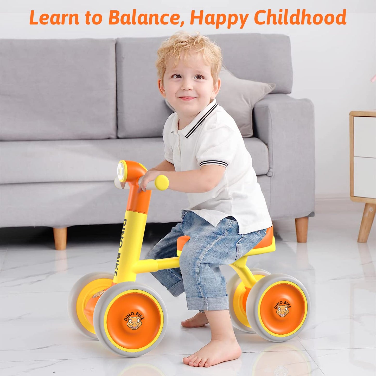 RONSTONE Baby Balance Bike 1+ Year Old Girls Boys