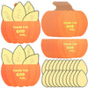 AmazingSpark 36 Set Thanksgiving Pumpkin Craft Kits Christian Give Thanks Crafts Pumpkin Seeds Thank You God Decorations for Tha