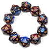 Smartdealspro 10-Pack 20 Sided Dice D20 Polyhedral Dice For Dnd Rpg Mtg Table Game (Color 14)