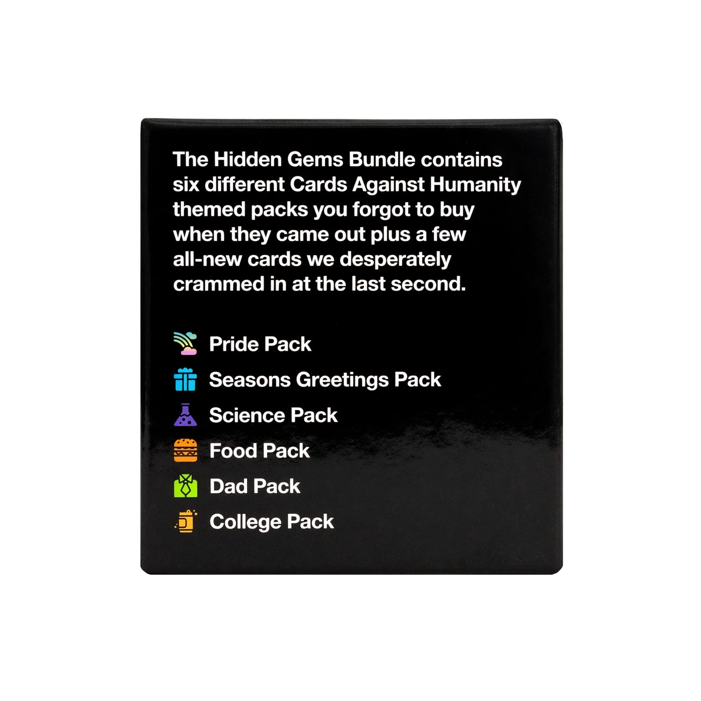 Cards Against Humanity: Hidden Gems Bundle  6 Cool Themed Packs + 10 All-New Cards