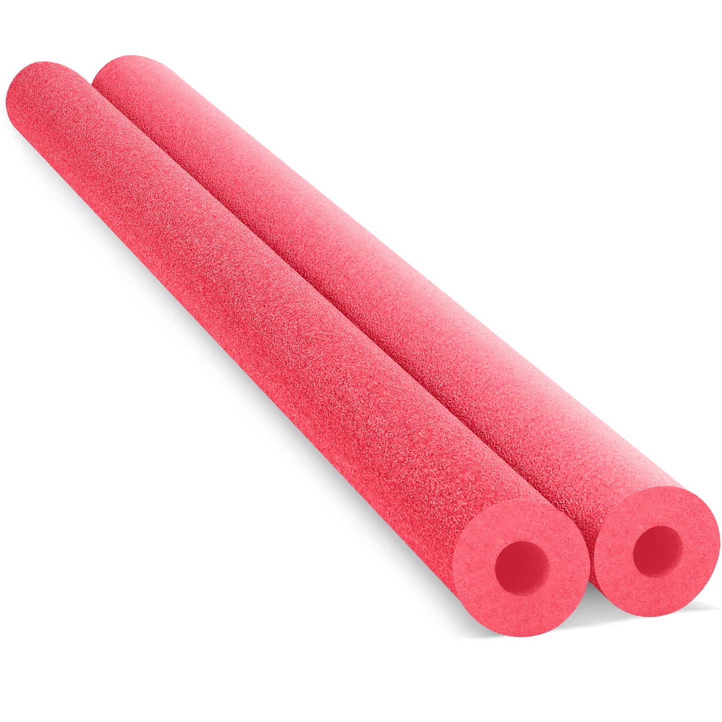 Hanaive 2 Pack Pool Noodles 52 Inch Foam Pool Swim Noodles Hollow Foam Noodle For Swimming Floats Diy Floating Craft Projects (R