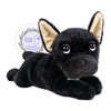 SuzziPals Black Dog Plush Toy - Heatable & Coolable Microwavable Heating Pad for Soothing Relaxation, Model PALS-64