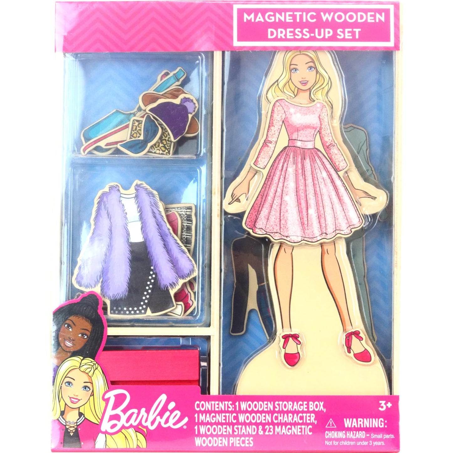 Barbie Magnetic Wooden Dress Up