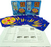 InPrimeTime 24 Game Two Pack - 48 Single & Double Digit Cards, Cardstock, Assorted Colors, Model 33956 and 39956, Includes Tips Sheet