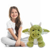 SUSULF Little Flying Dragon - Cute Stuffed Animal Plush Toy - Adorable Soft Dragons Toy Plushies and Gifts - Perfect Present for Kids (Green 11.81in/30cm)