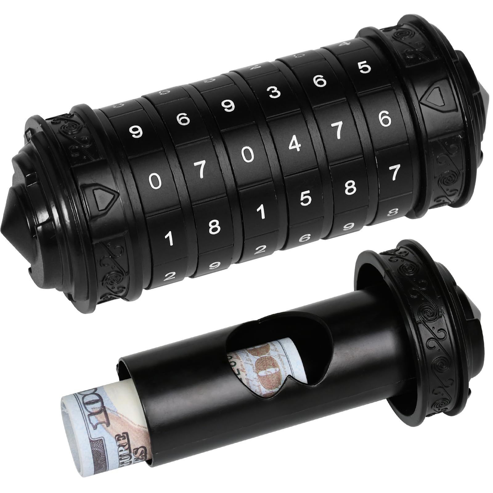 wellsee Da Vinci Code Mini Numbers Cryptex Brainteaser Puzzle Box