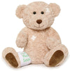 Muiteiur Get Well Soon Teddy Bear Stuffed Animal Get Well Soon Gifts for Kids mature-themed After Surgery Broken Leg Teddy Bear Feel Better Bear Brown
