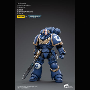 malt-inspiredISE JOYTOY 1/18 Action Figures - Warhammer 40 000 Ultramarines Primaris Lieutenant Argaranthe - 5 Classic Character Collectible Age 15 and Above