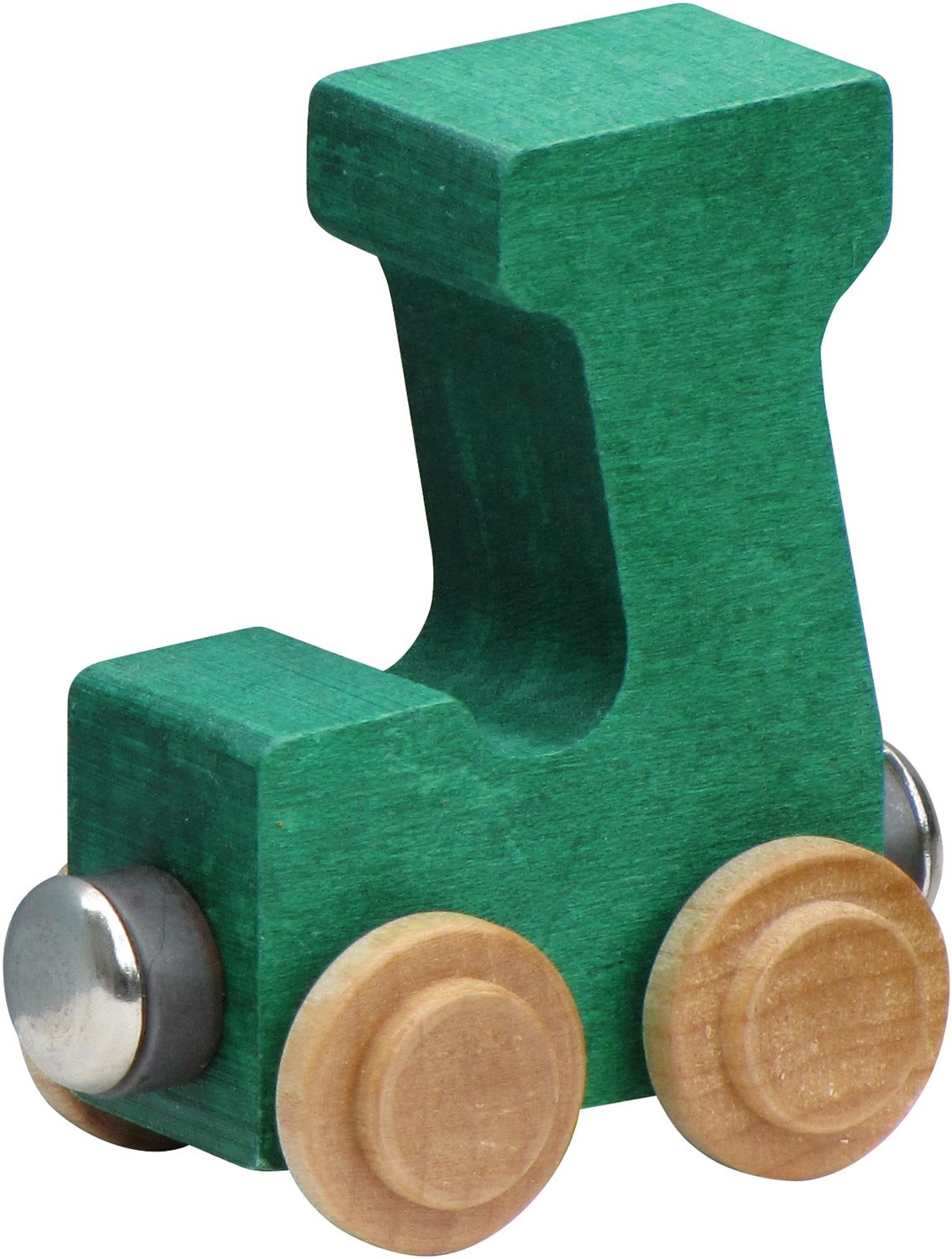 Nametrains Bright Letter Car J - Made In Usa (Green)