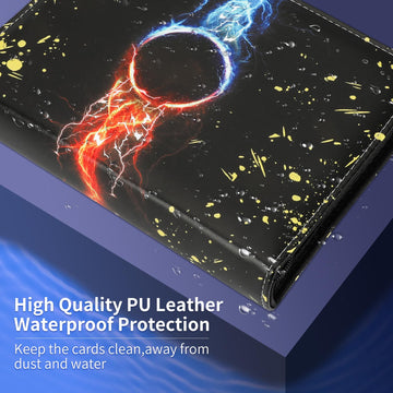 ANOVEL Card Binder for Trading Cards 440 Pockets TCG Trading Card Binder 4 Pocket Card Holder Album Case with 55 Removable Sleeves Gifts for Kids Children