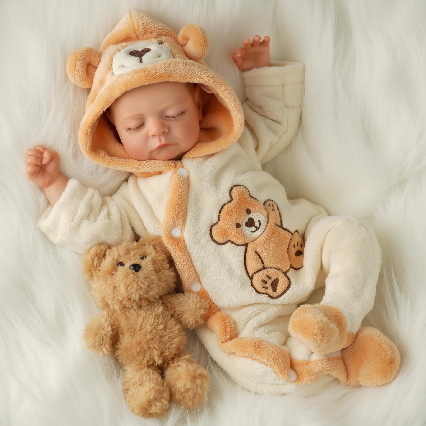 Babeside Lifelike Reborn Baby Dolls Boy Noah, 20 Inches Soft Vinyl And Cloth Body Realistic Baby Dolls, Real Life Baby Doll With