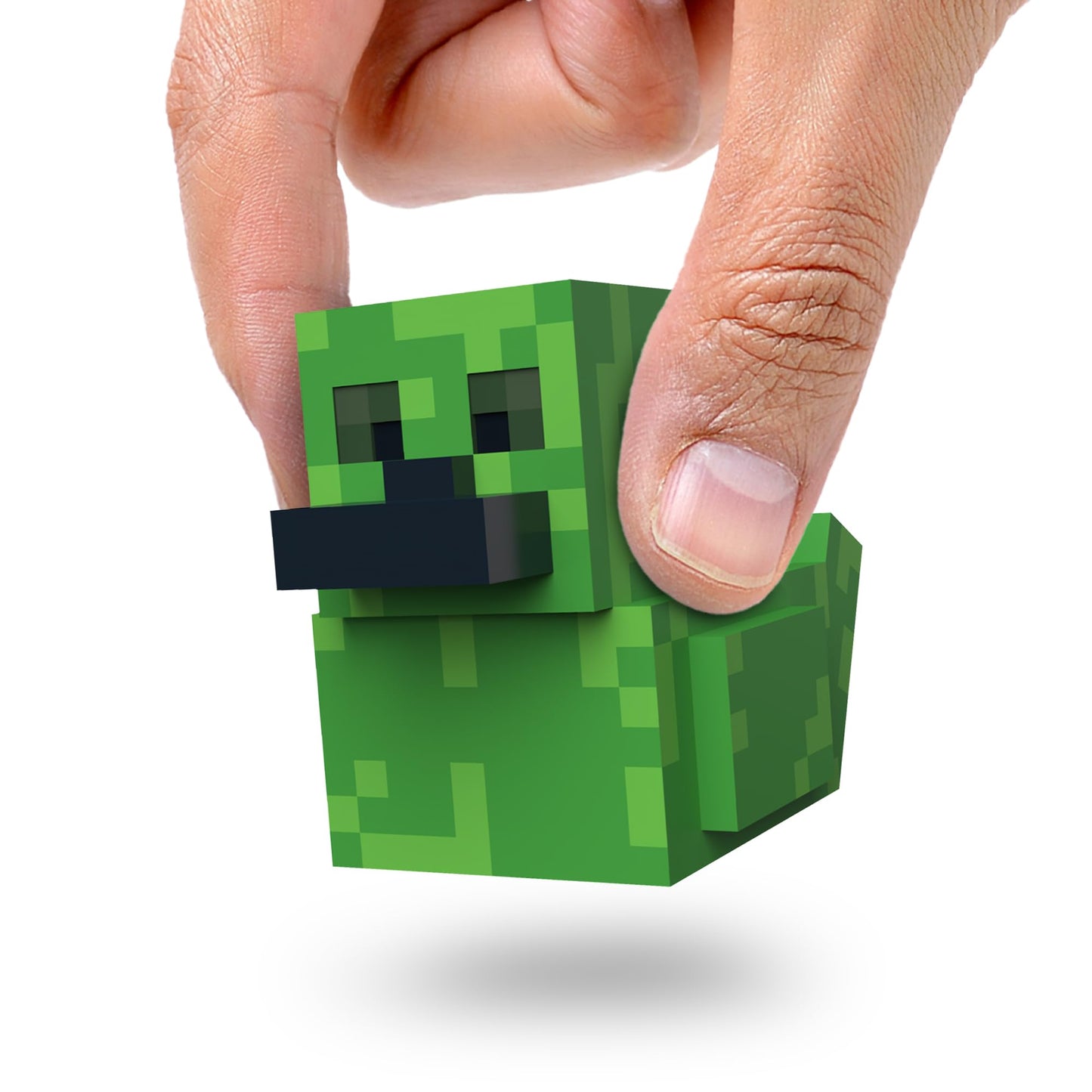 TUBBZ Mini Creeper Collectible Vinyl Rubber Duck Figure - Official Minecraft Merchandise - Video Games and Movies