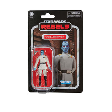Star Wars The Vintage Collection Grand Admiral Thrawn, Rebels 3.75-Inch Collectible Action Figures, Ages 4 And Up
