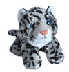 WILD REPUBLIC Snow Leopard Plush Toy, 7" Stuffed Animal, Hug’Ems, Polyester