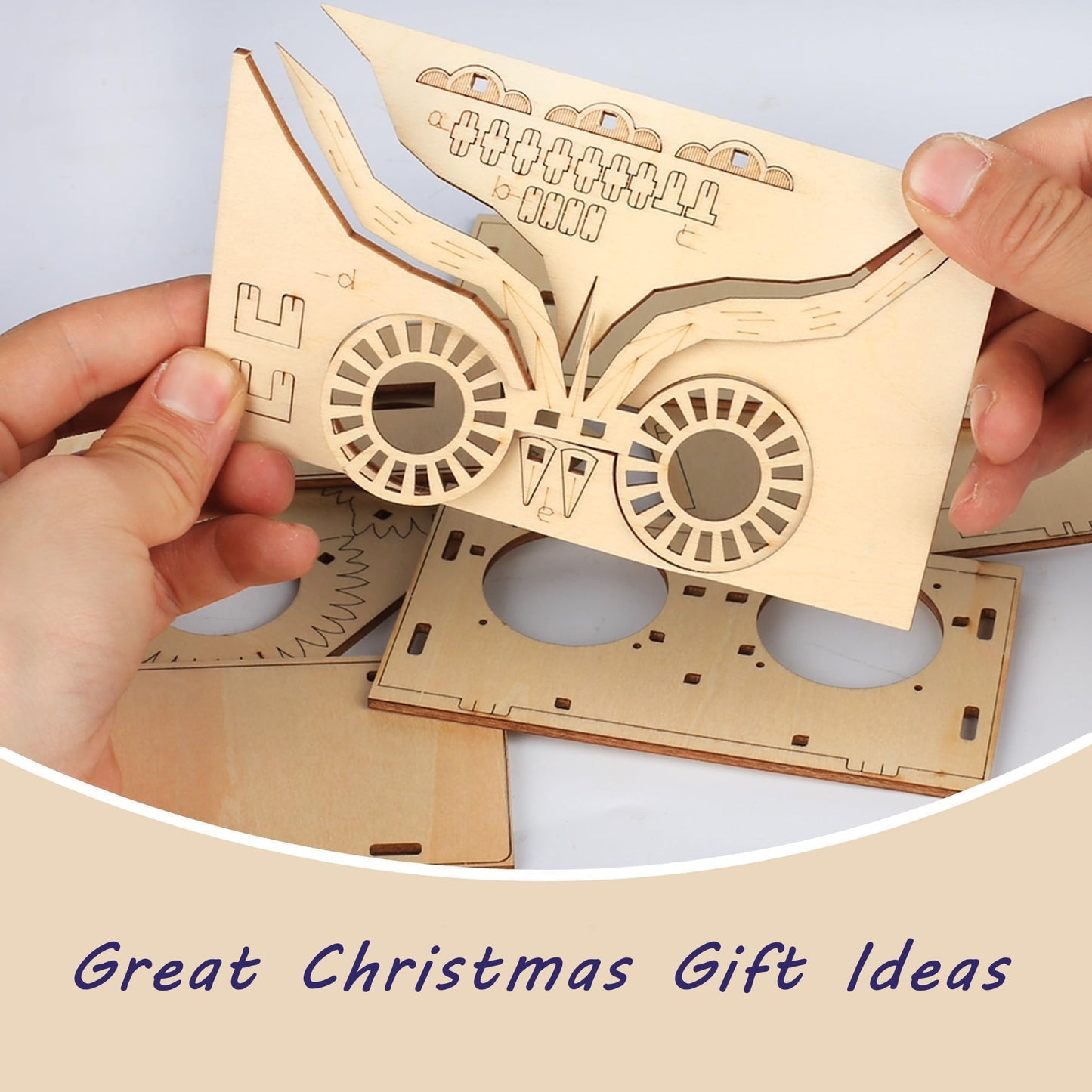 SCAEMO DIY Bluetooth Speaker Kit for Kids, STEM Learning Project, Model Owl, Wood, Ages 8-16
