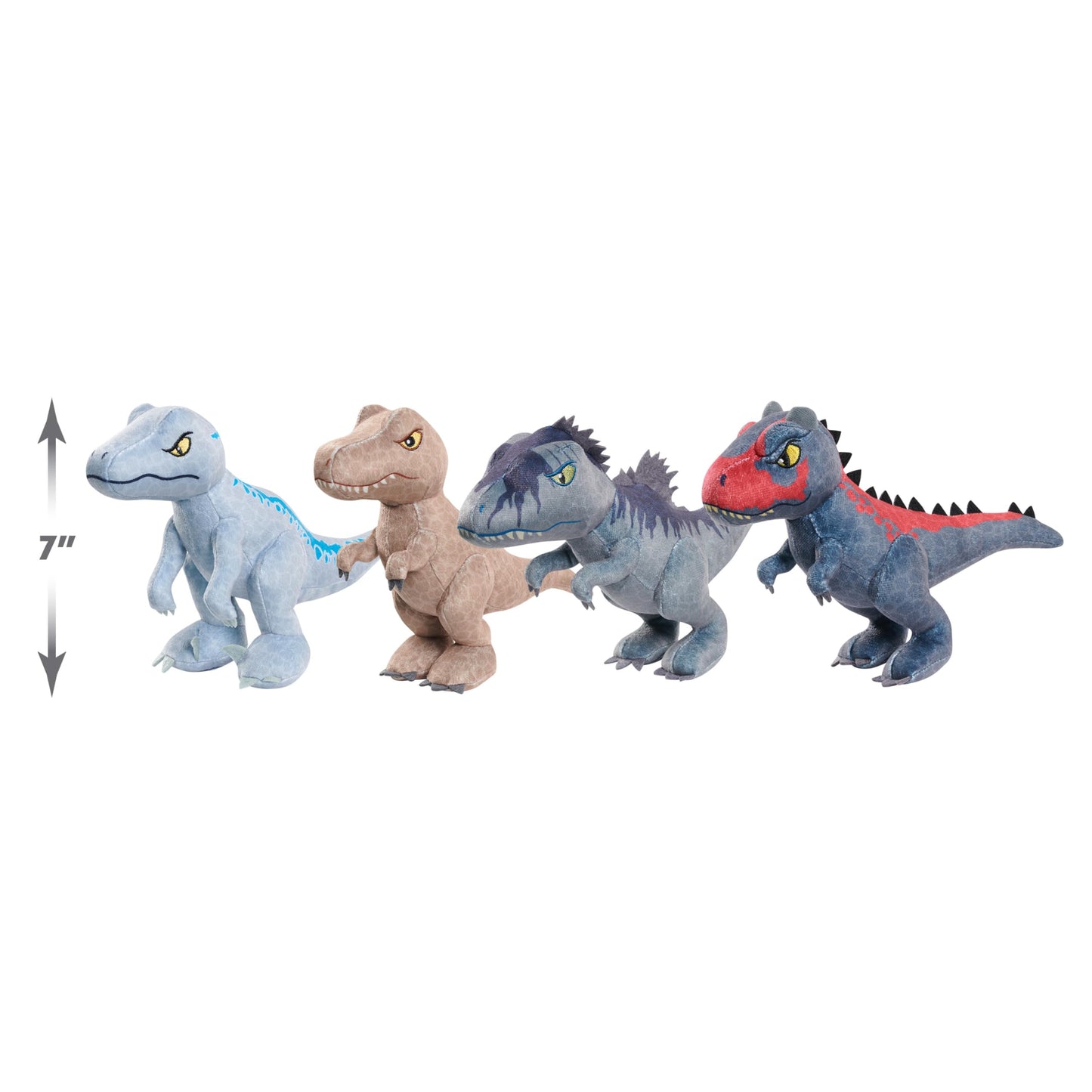 Just Play Jurassic World Small Plush Blue, Kids Toys For Ages 3 Up