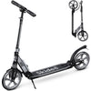 Skidee Kick Scooters for Kids 8-12 - Adjustable Height Up to 41, Foldable, 8 Shock-Absorbing Wheels, 220LBS Capacity - Ultra Smo