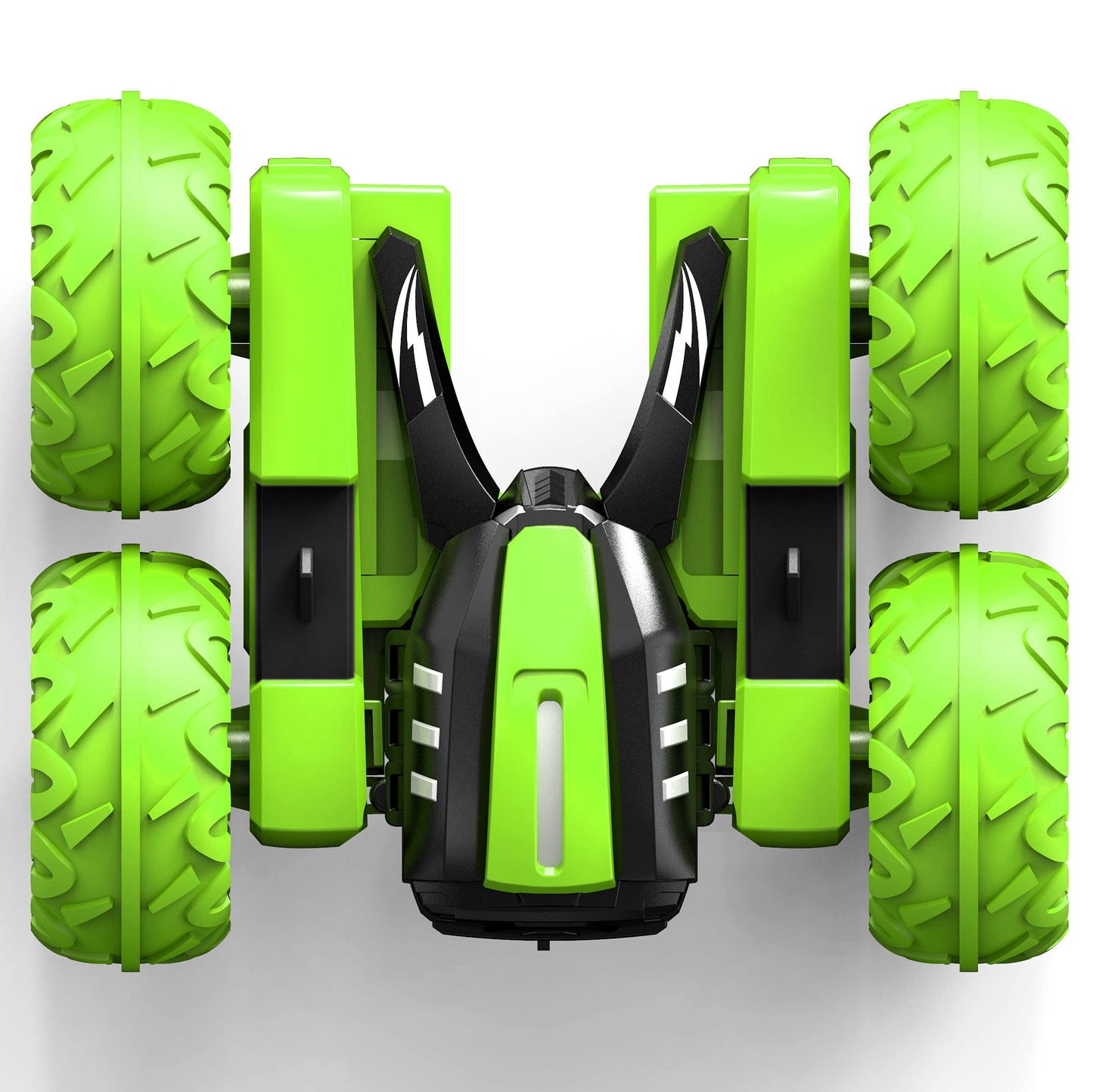 Threeking RC Stunt Cars Remote Control Car with Lights Double-Sided Driving 360-degree Flips Rotating Car Toy Gifts Presents for