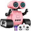 Hamourd Robot Toys for Girls, Robots with Walkie-Talkie Function, Gesture Sensing, Flexible Head & Arms, Programming Motion, Fle
