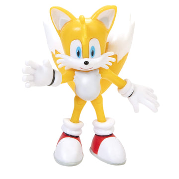 Sonic The Hedgehog 2.5-Inch Action Figure - Modern Tails Collectible Toy, Plastic, Age 3+ - Model 403724