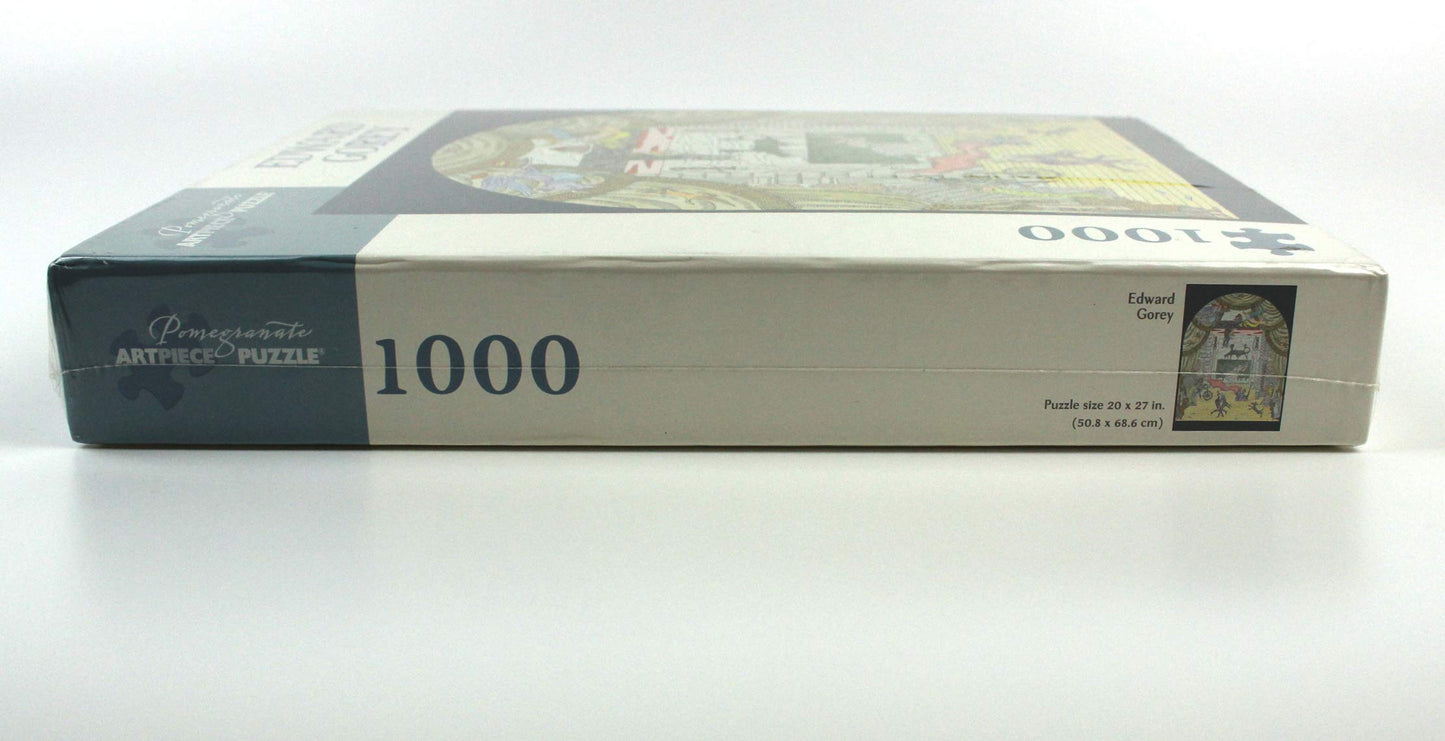 Pomegranate Edward Gorey 1000 Piece Jigsaw Puzzle