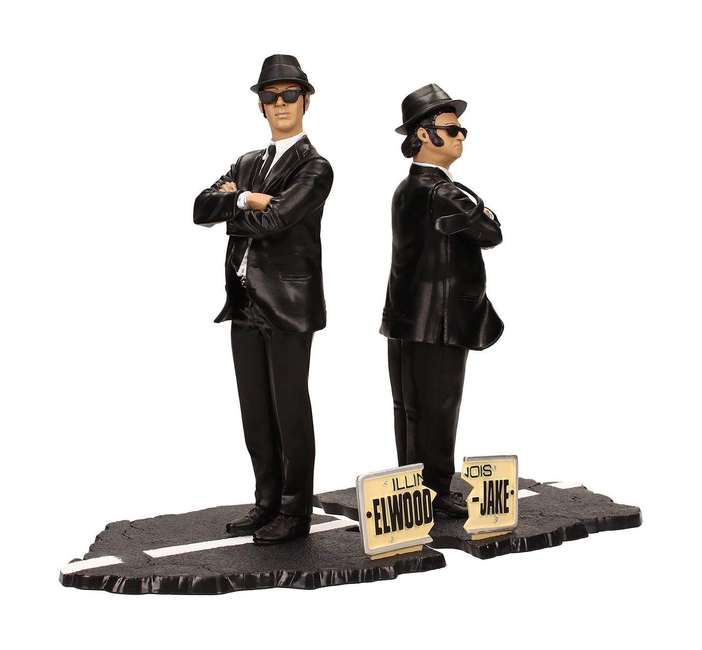Sd Toys Movie Icons The Blues Brothers Jake & Elwood Figure Set, 7'