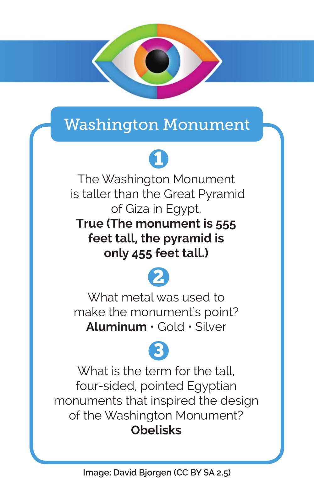 Eye Know Trivia Card Game