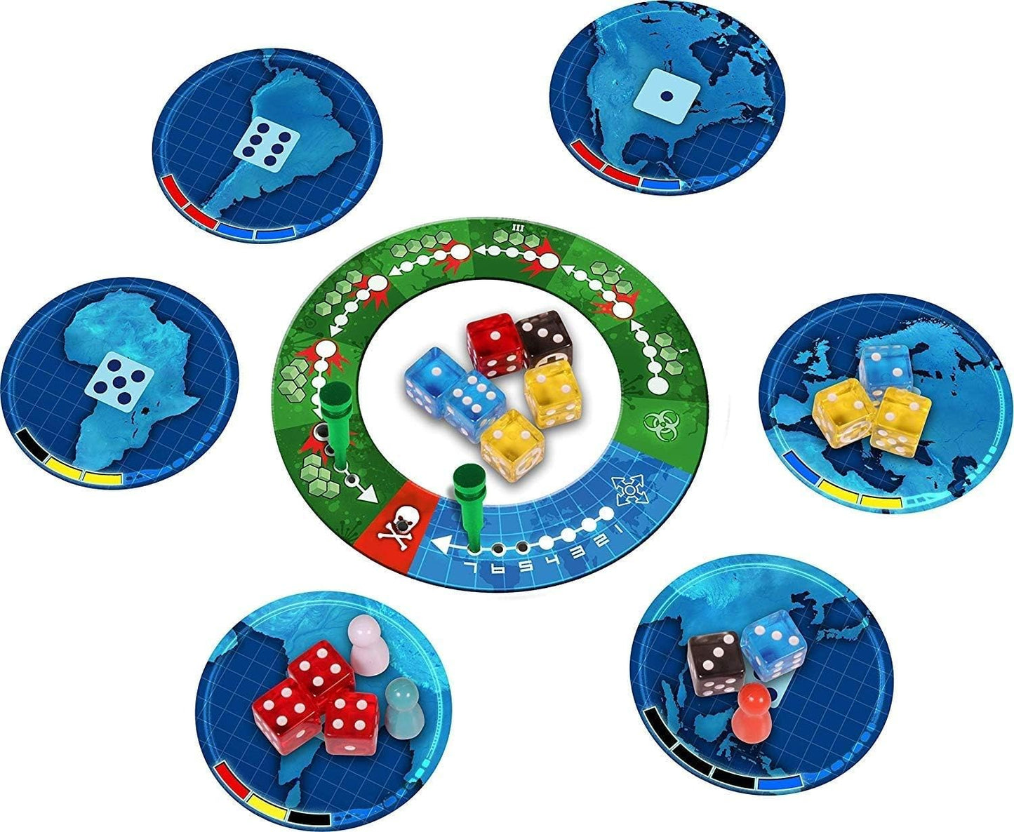 Pandemic The Cure Board Game (Base Game) | Board Game For Adults And Family | Cooperative Board Game | Dice Game | Ages 8+ | 2 T