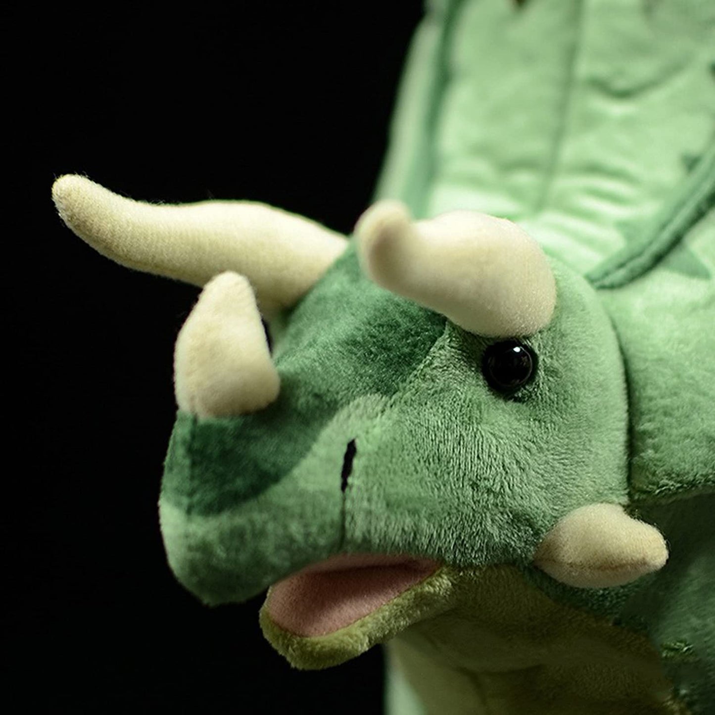 ZHONGXIN MADE Pentaceratops Stuffed Plush Toy - Soft 13 Inch Dinosaur Model, Realistic Educational Gift for Kids