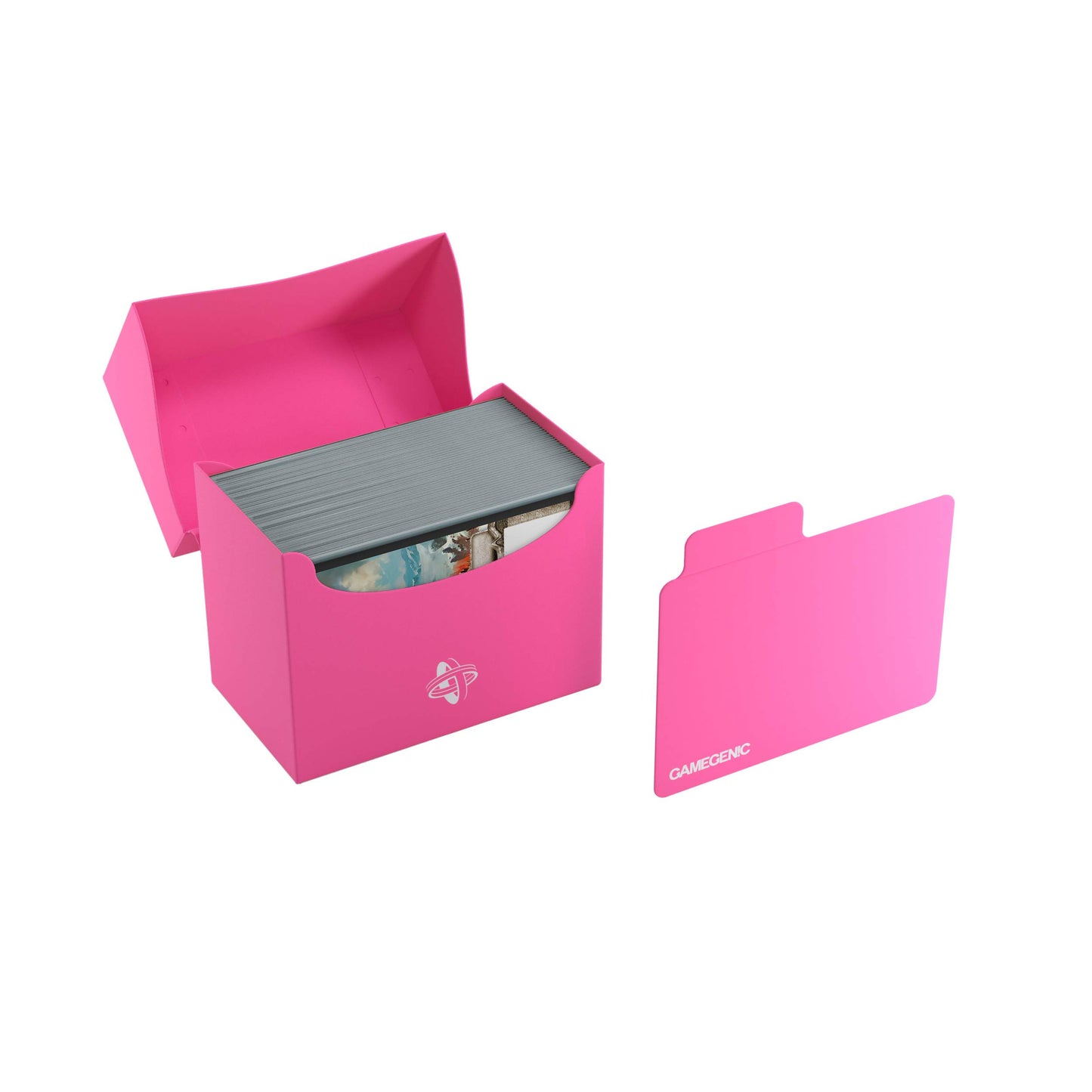 Gamegenic Deck Box: Side Holder Pink (80ct), GG2550