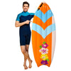 5.5 Ft Inflatable Surf Board Decoration, Pool Luau Parties Toy For Beach Inflatable Surfboard Float For Adults Kids Surfing Hawaiian Luau Beach Summer Party Prop Decoration By 4E'S Novelty