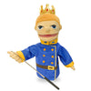 Okegztoa 16'' Puppets Entriloquist Puppet,Hand Puppets For Kids Plush Prince Puppets For Adults With Removable Mouth Puppet For