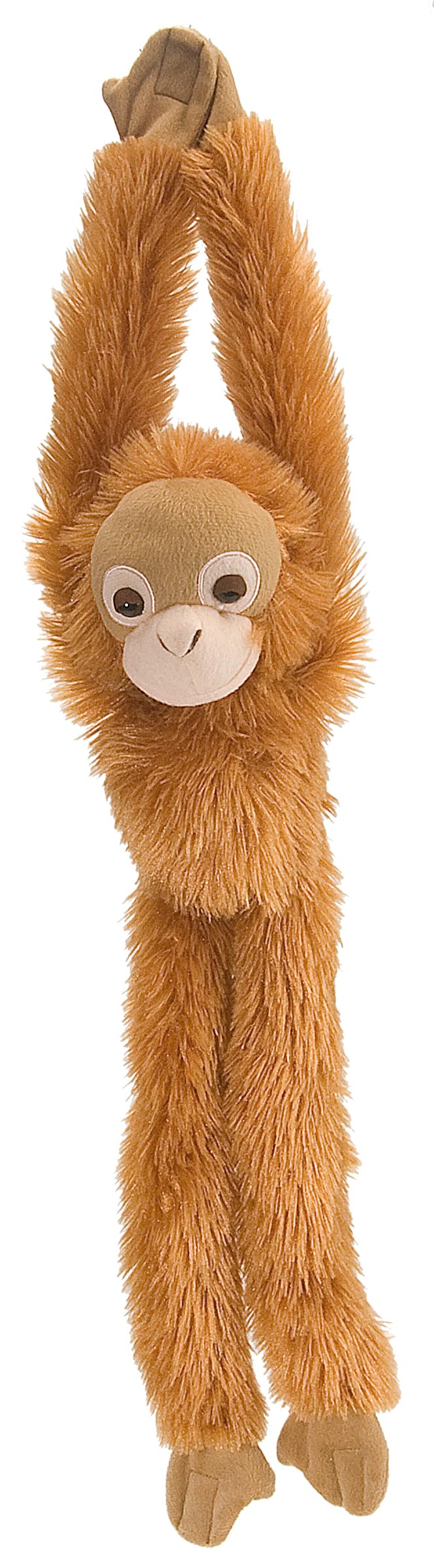 Wild Republic Orangutan Plush, Monkey Stuffed Animal, Plush Toy, Gifts For Kids, Hanging 20 Inches