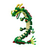 Nanoblock - Fantastic Animals - Dragon (Renewal), Advanced Hobby Series Building Kit
