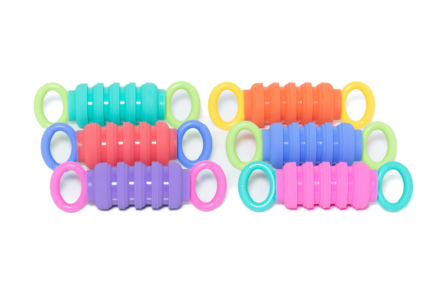 Krumples Pully Orange | Tactile Crunching Toy For All Ages From 10M+ | Sensory Fidget | Bpa-Free, Dishwasher Safe | Expandable F