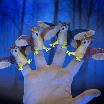Mcphee Archie Finger Owls Finger Puppets (4 Pack)