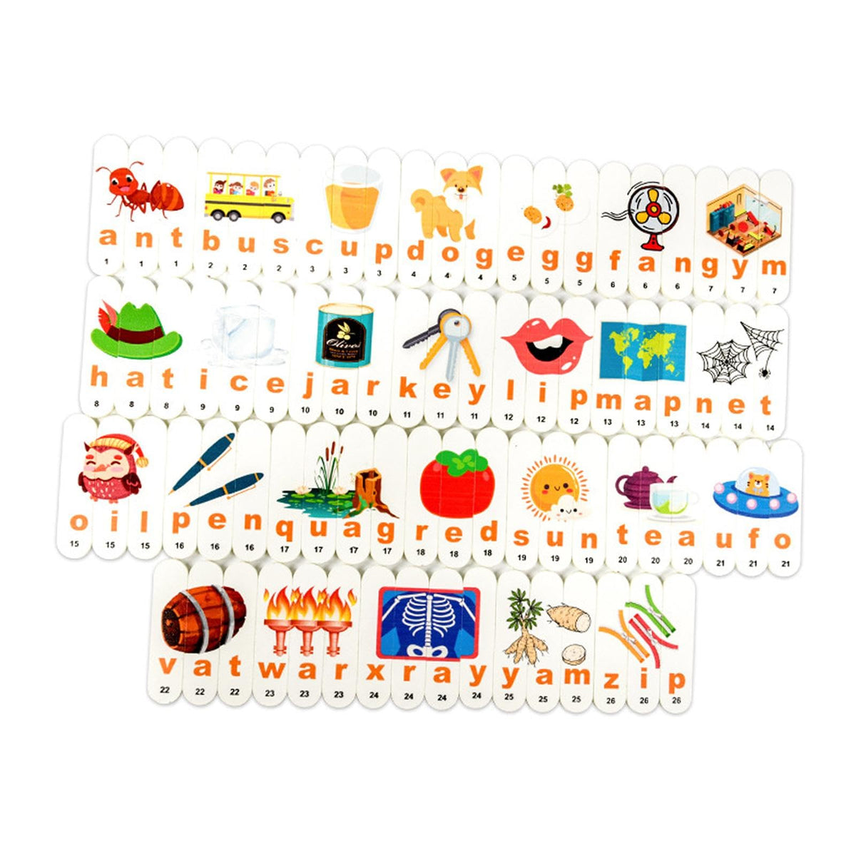 ARTISOUL Matching Letter Game Spelling and Increases Memory for Party Boys Girls | Toys & Hobbies | Educational | Alphabet & Lan