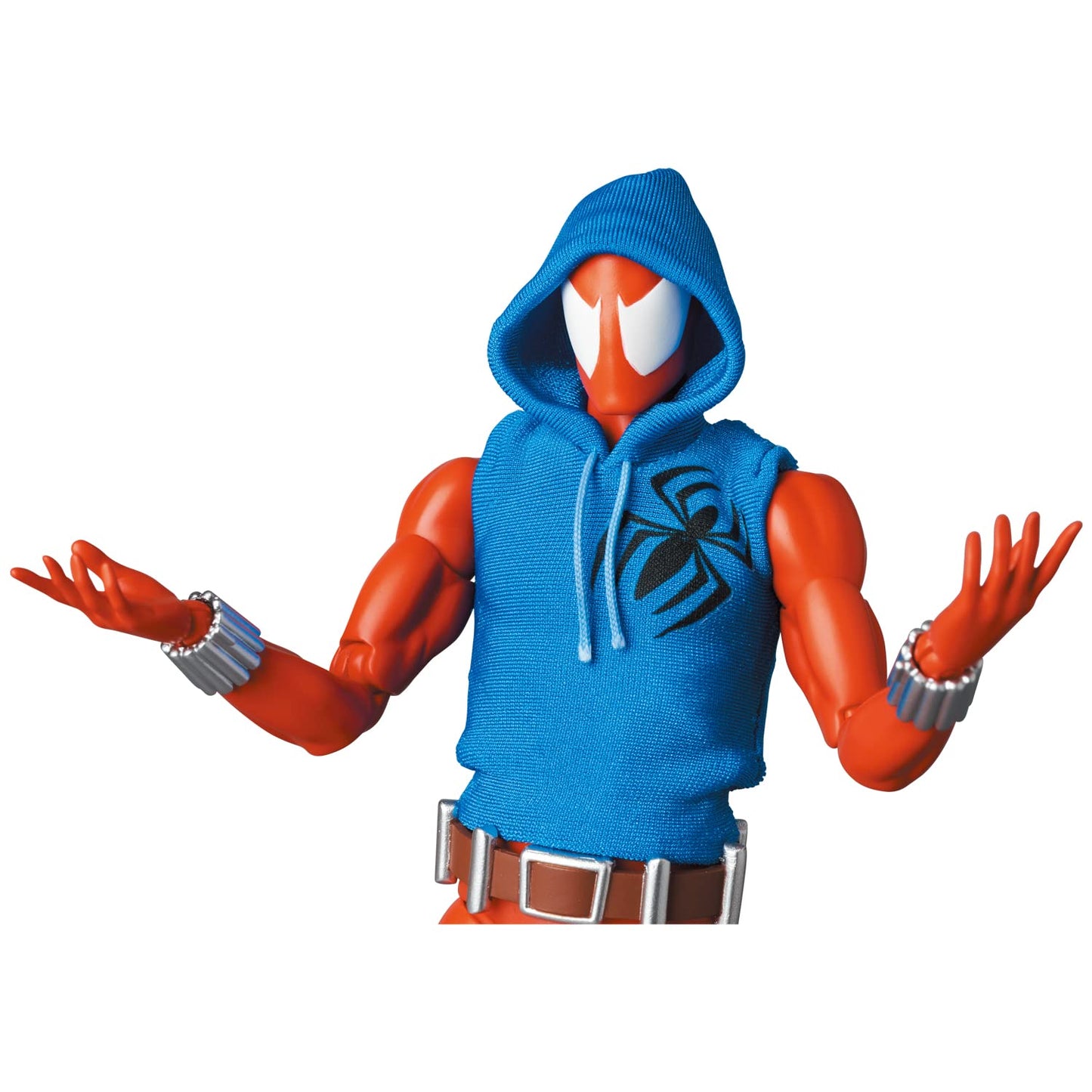 Mafex No.186 Mafex Scarlet Spider (Comic Ver.) Total Height Approx. 6.1 Inches (155 Mm), Non-Scale, Pre-Painted Action Figure