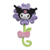 Hello Kitty And Friends 14-Inch Kuromi Purple Plush Valentine Flower With A Bendable Stem - Giftable Packaging - Officially Lice