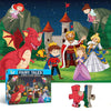 Jumbo Fairy Tales Floor Puzzle For Kids, Large Jigsaw Puzzles 35 Piece For Kids Ages 3-5,Preschool Learning & Education Toys, Gi