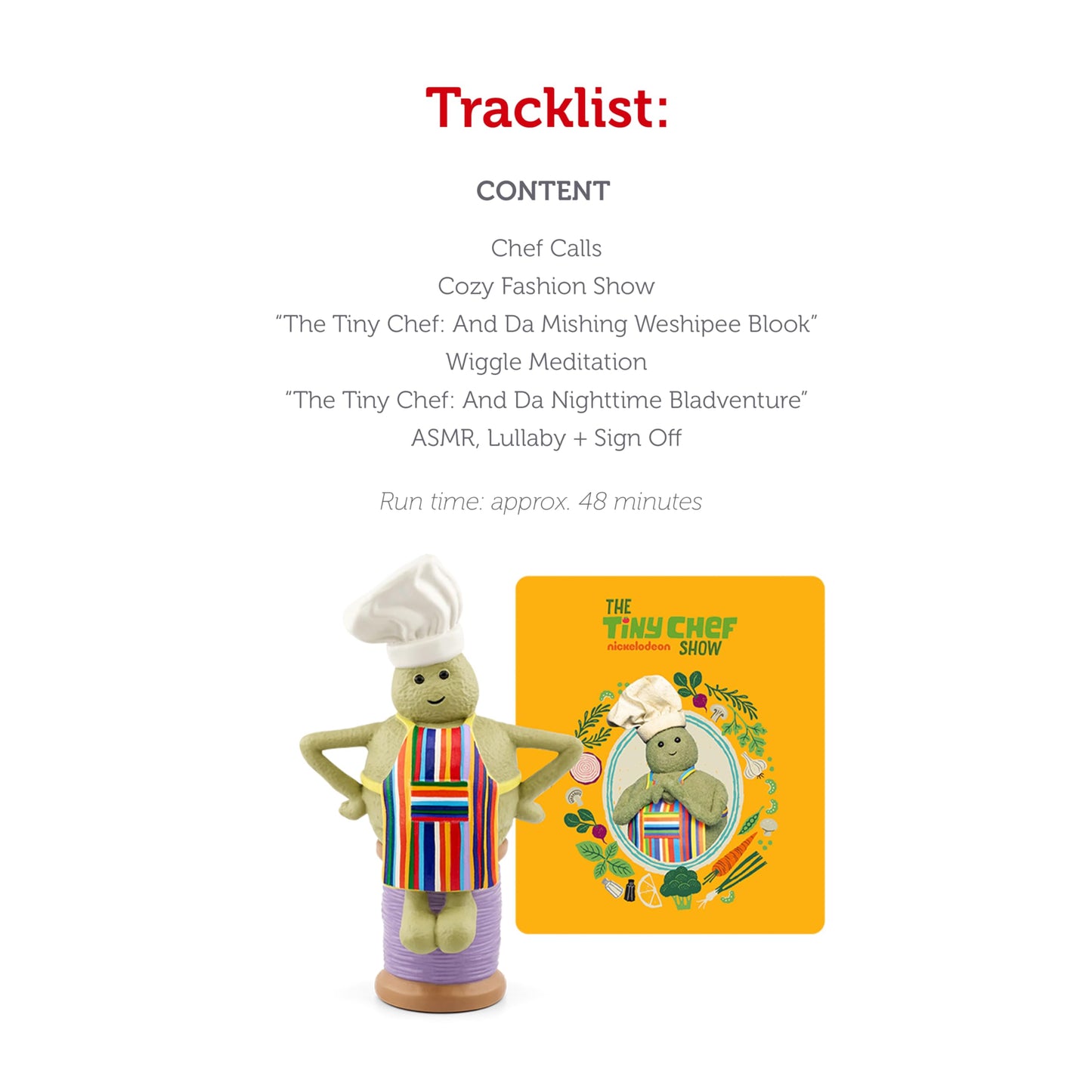 Tonies Tiny Chef Audio Toy Figurine From The Tiny Chef Show
