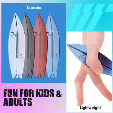 Dizywiee 2-Pack Finger Surfboard Kids Toy Finger Surfboard Finger Surfboard for mature-themed Teen Boys and Girls