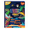 JMMICO Glow-in-The-Dark Scratch & Guess Animal Cards, with 2 Pack Rainbow Scratch Notebooks, Mess Free Toddler Craft, Crafts for